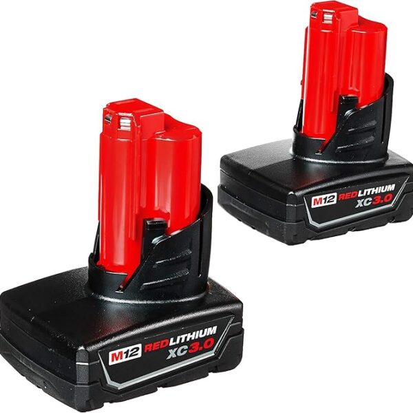 Milwaukee 48-11-2412 M12 Battery Twin Pack ASIN B00BYFNW6Y Wholesale |
