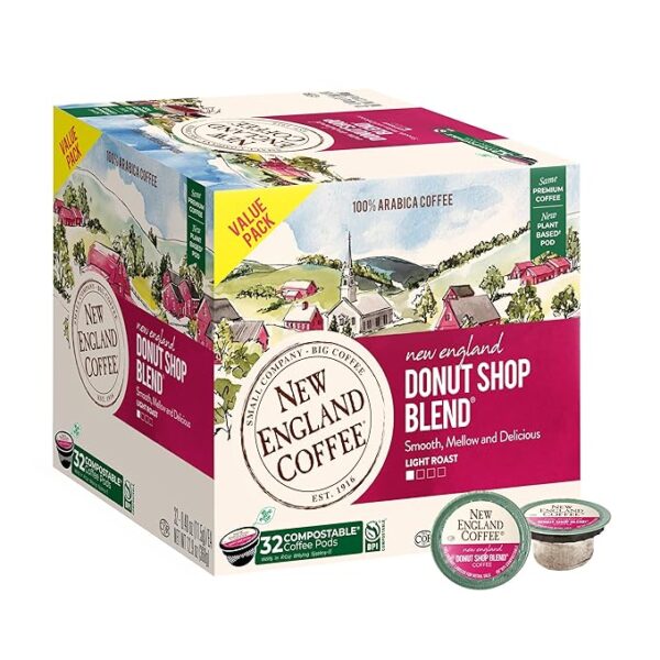 New England Coffee Donut Shop Blend K-Cups ASIN B0DHHZH3JC Wholesale